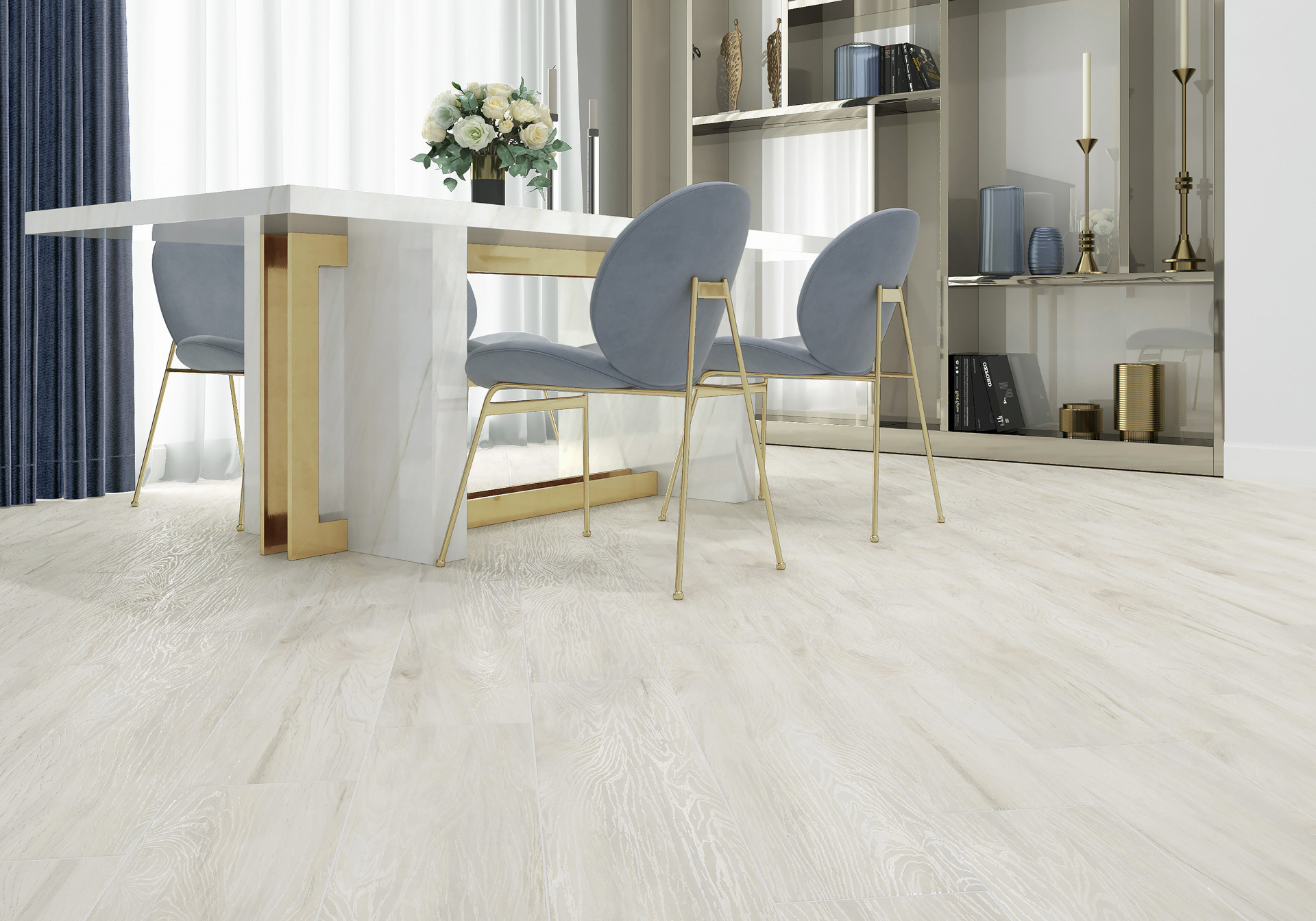 Керамогранит Alma Ceramica Эштон GFA92ATN04R бежевый 20x90