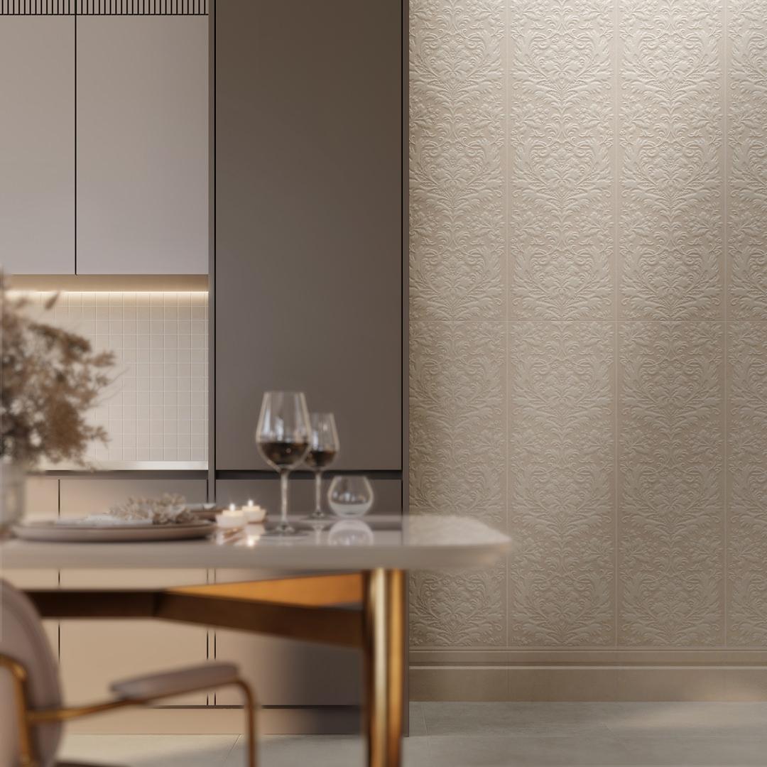 Мозаика Kerama Marazzi Монсеррат мозаичный серый светлый матовый 20x40 MM14043