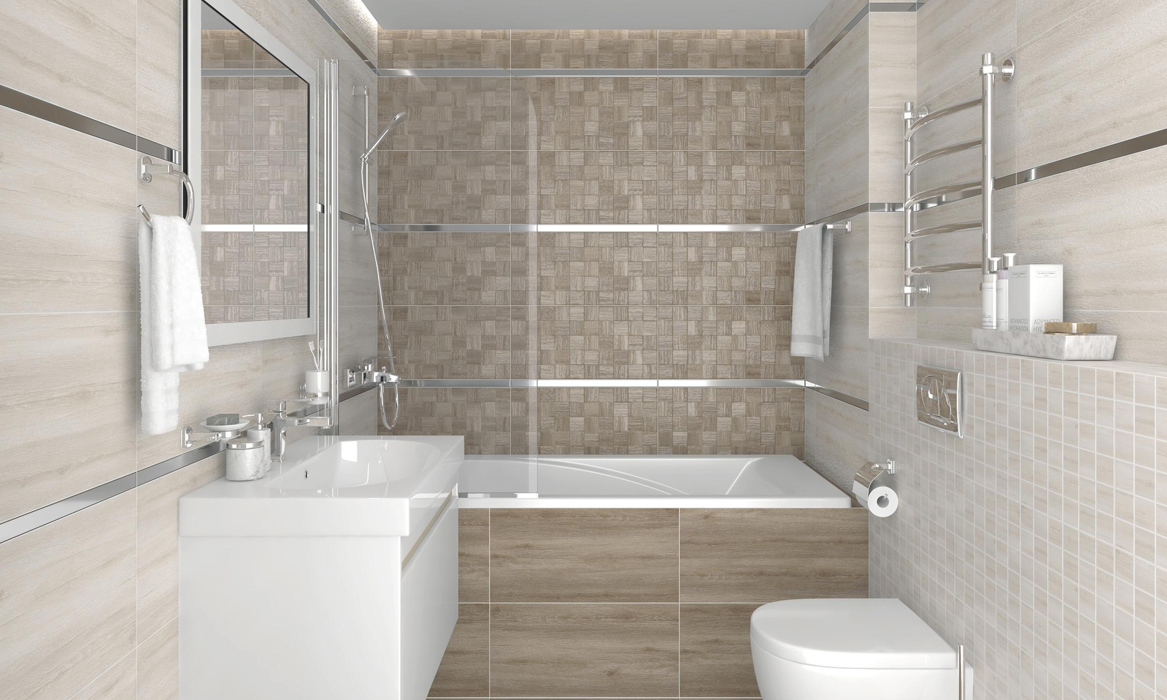 Декор Laparet Timber бежевый 30x60 матовый