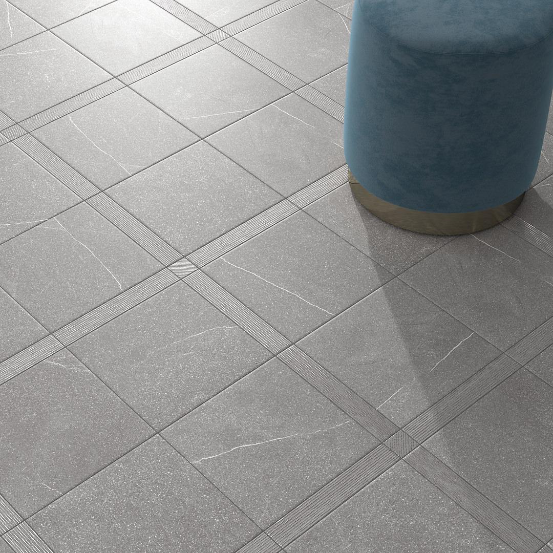 Керамогранит Kerama Marazzi SG934600N Пиазентина серый тёмный 30x30