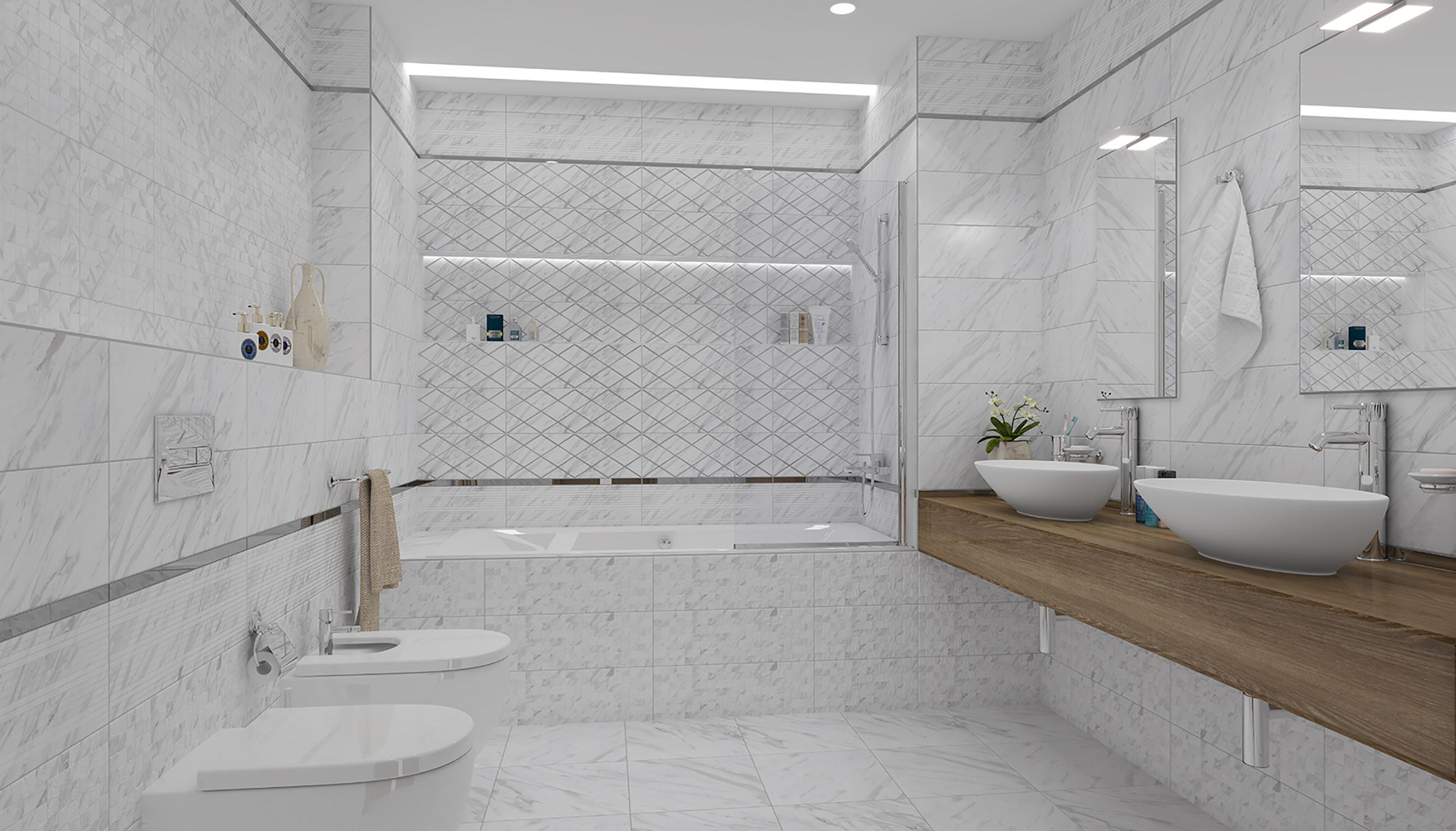 Керамогранит Laparet Terma белый 40x40 матовый