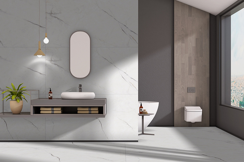 Керамогранит Азарио Crusty Nelson Silver 80X160 Carving F231123017C серый