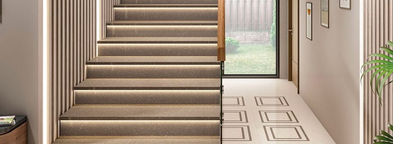 Керамогранит Старо Grum Grey Polished 80x240 серый