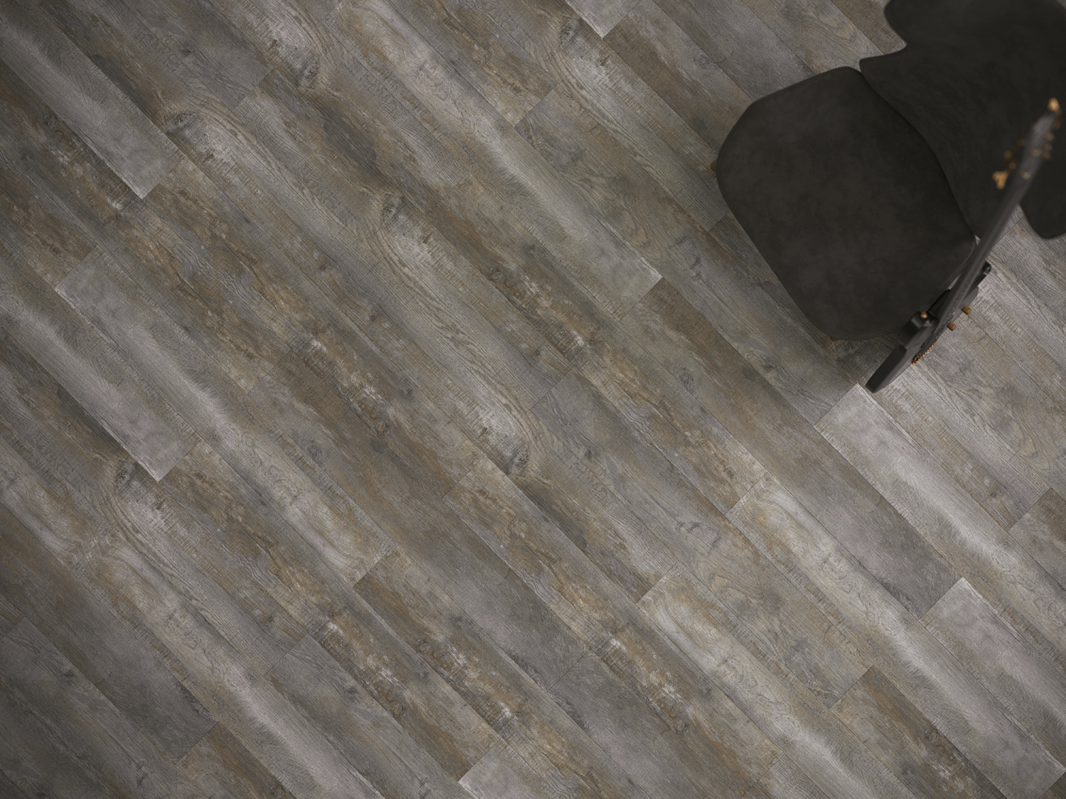 Кварцвиниловая плитка Fine Floor Wood FF-1408 Дуб Квебек клеевой кварц винил напольный