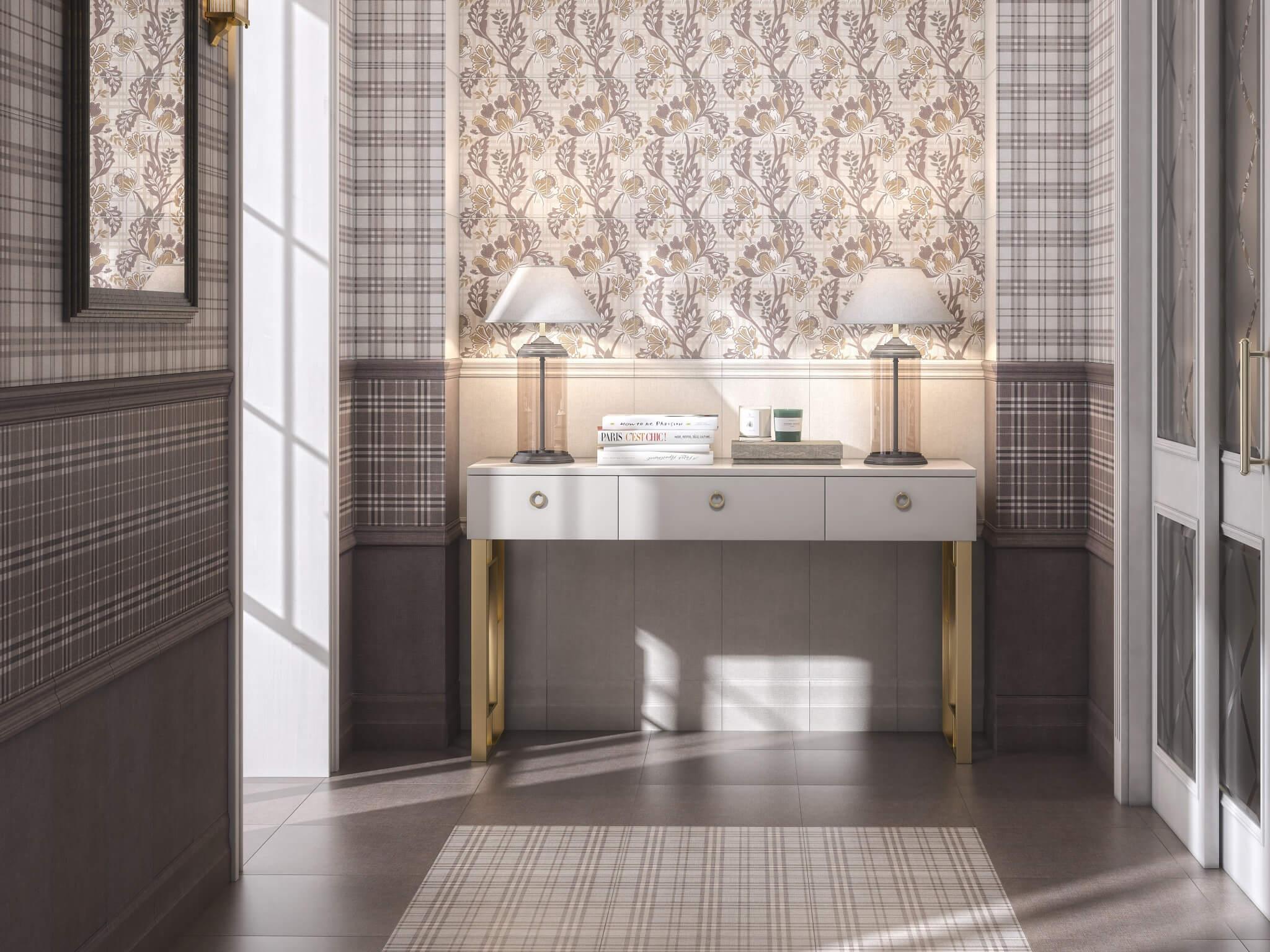 Бордюр Kerama Marazzi BLE004 Багет Трокадеро коричневый 5,5x25