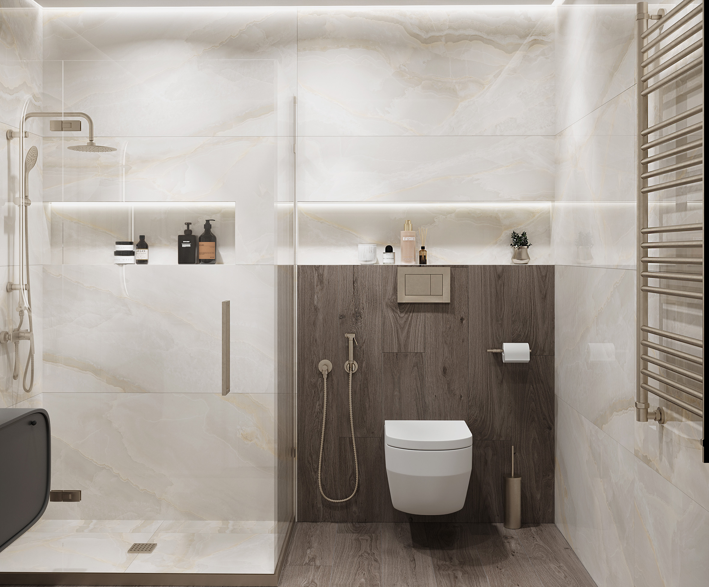 Керамогранит Laparet Stubay Onyx Crema 60x60 полированный