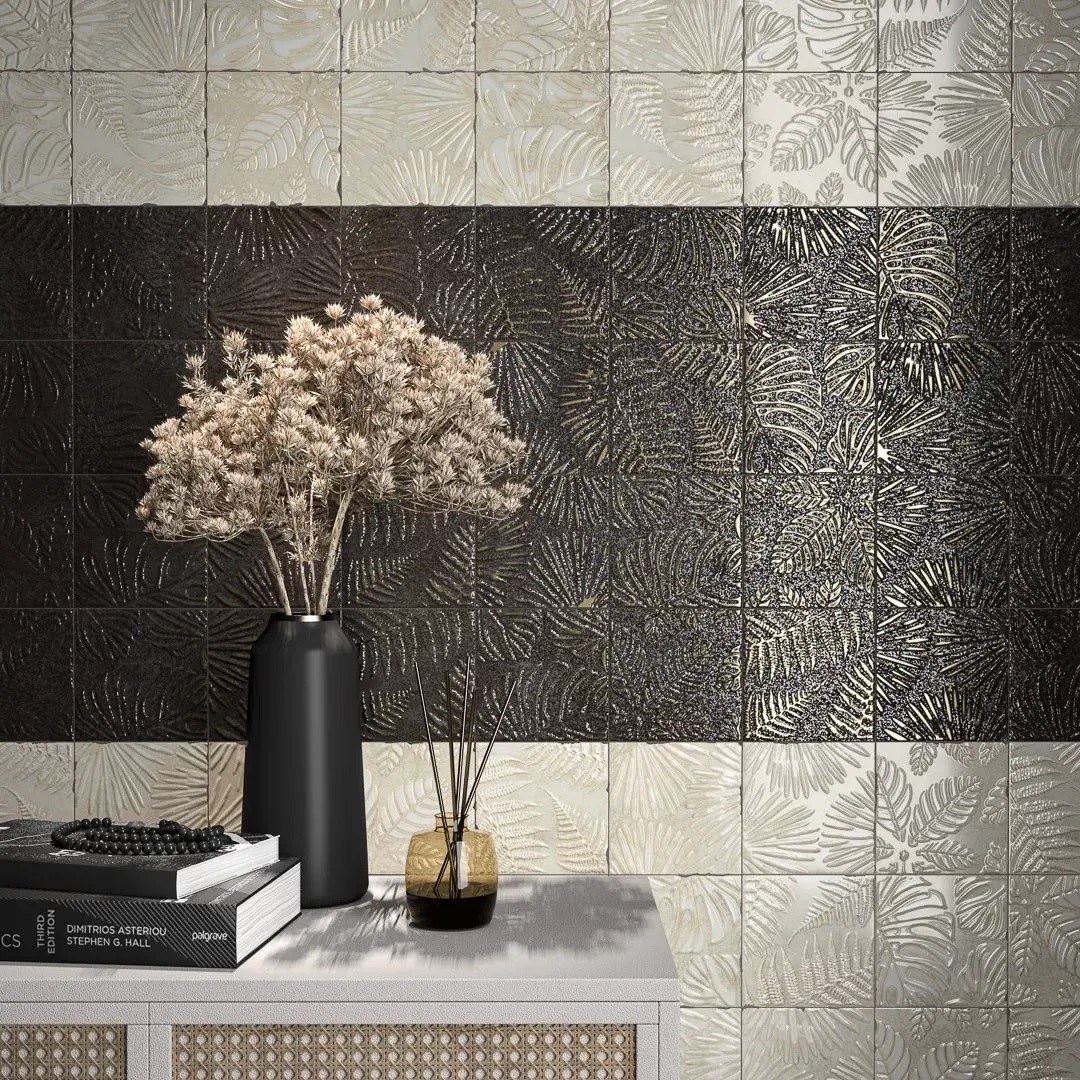 Декор Kerama Marazzi KMD2SFC003BN Агдаль 2 металл глянцевый структура 15x15