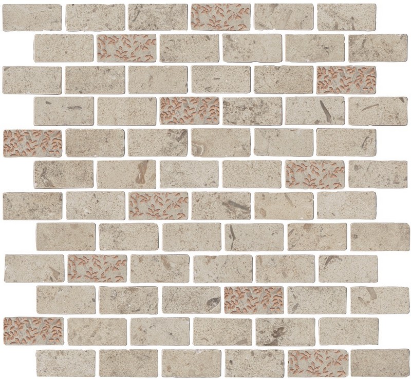 Мозаика Керама Марацци MBD014 Про Лаймстоун Антика 2 мозаичный бежевый матовый 30х32