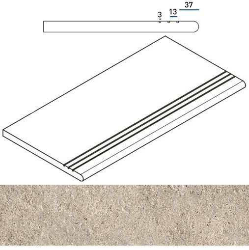 Ступень закругленная Italon Everstone X2 Desert 30x60