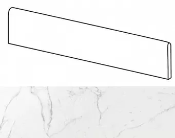 Плинтус Marvel Calacatta Battiscopa Lapp. AVXS 7.2x60