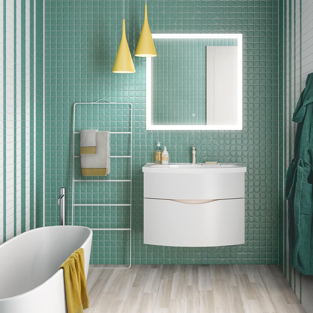 Керамическая плитка Kerama Marazzi 21043 Анвер зеленый темный 30,1x30,1