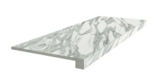 Ступень фронтальная ColiseumGres Uffizi White 33x90