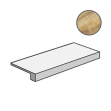 Ступень фронтальная Italon Surface Onice Miele 33x120