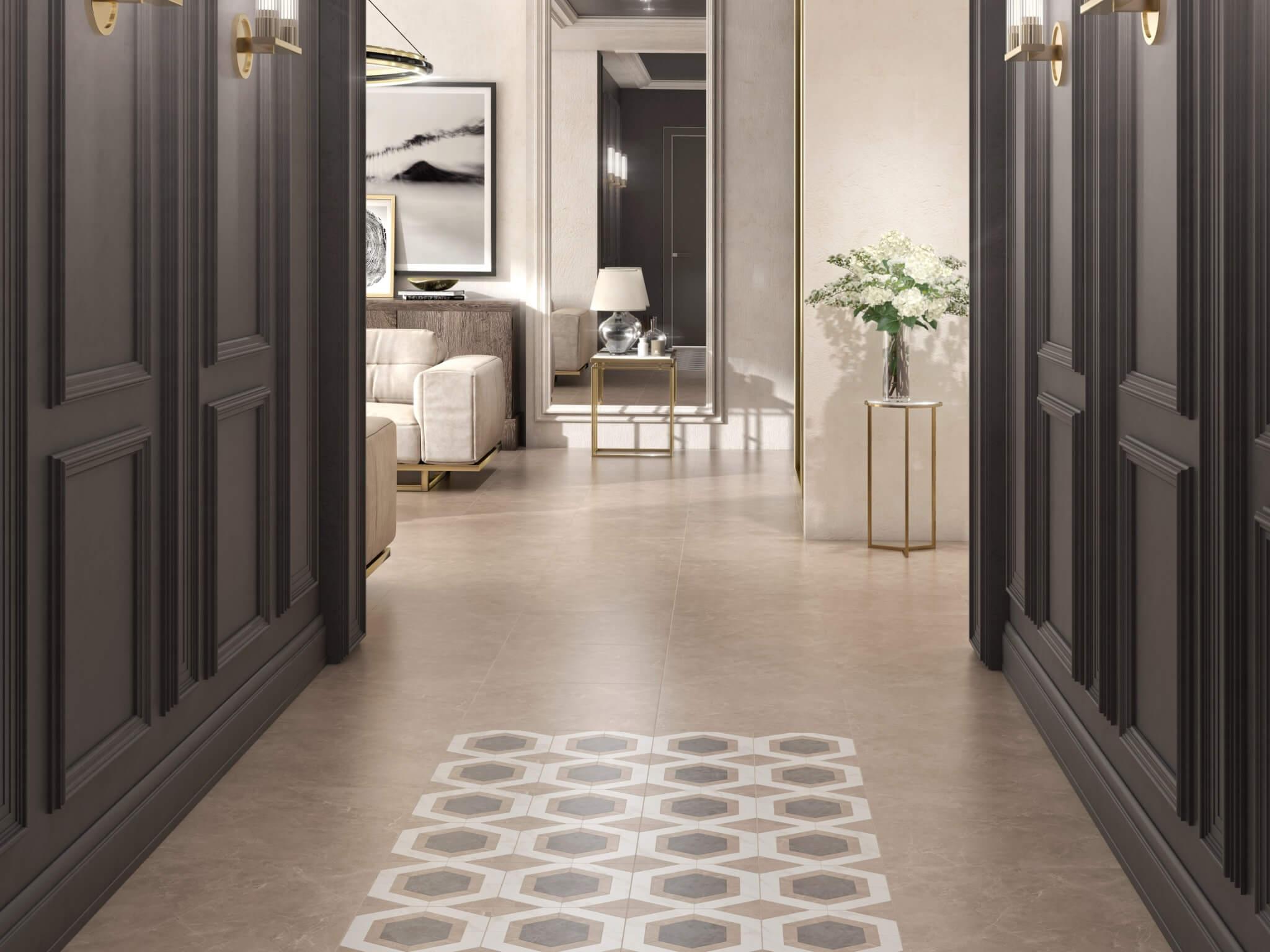 Керамическая плитка Kerama Marazzi 6343 Гран Пале белый 25x40