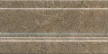 Плинтус Kerama Marazzi FMD043 Каприччо коричневый глянцевый 10x20