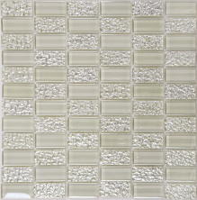 Мозаика NSmosaic SG-8028 стекло бежевый 29.8x29.8