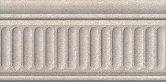 Бордюр Kerama Marazzi 19032\3F Александрия светлый структурированный 9,9x20