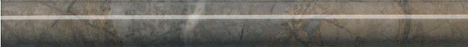 Бордюр Kerama Marazzi SPB007R Театро коричневый обрезной 2,5x25