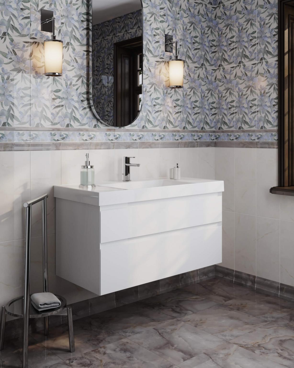 Декор Kerama Marazzi MM7221 Стеллине мозаичный 20x50