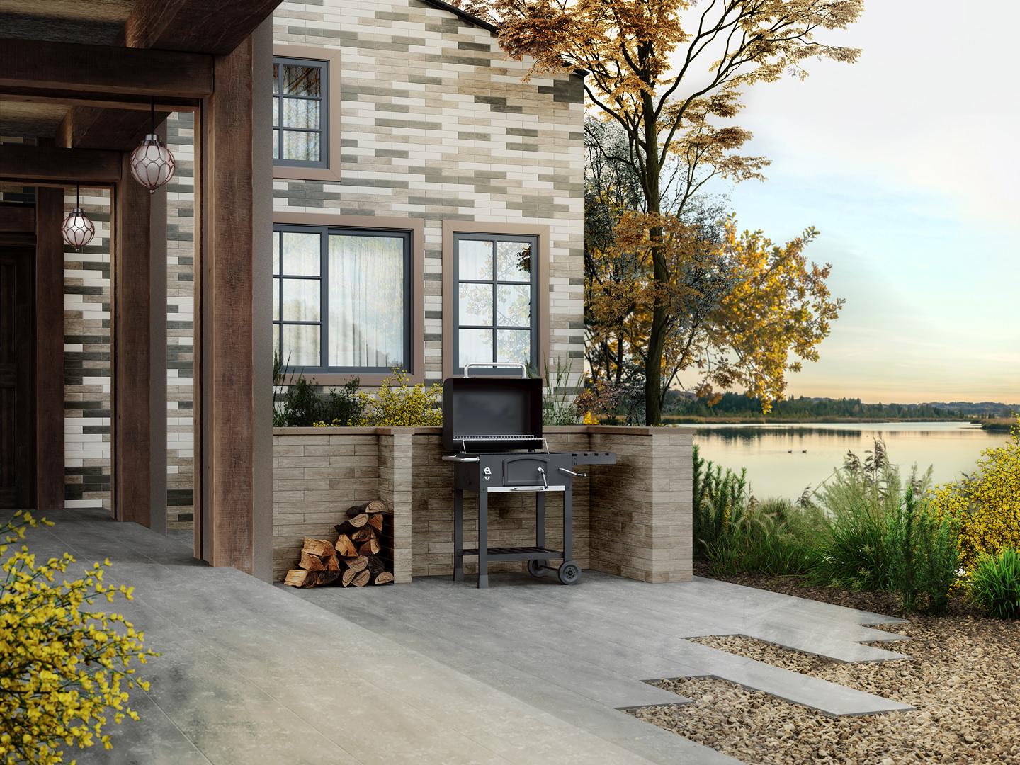 Керамическая плитка Kerama Marazzi 26317 Вудсток бежевый светлый матовая 6x28,5