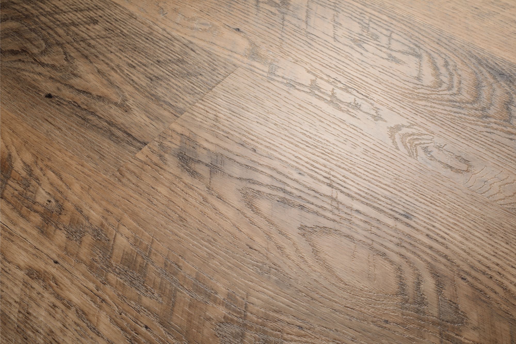 Кварцвиниловая плитка Aqua Floor Nano AF3217N 1221x180 Дуб Темный замковый кварц винил напольный