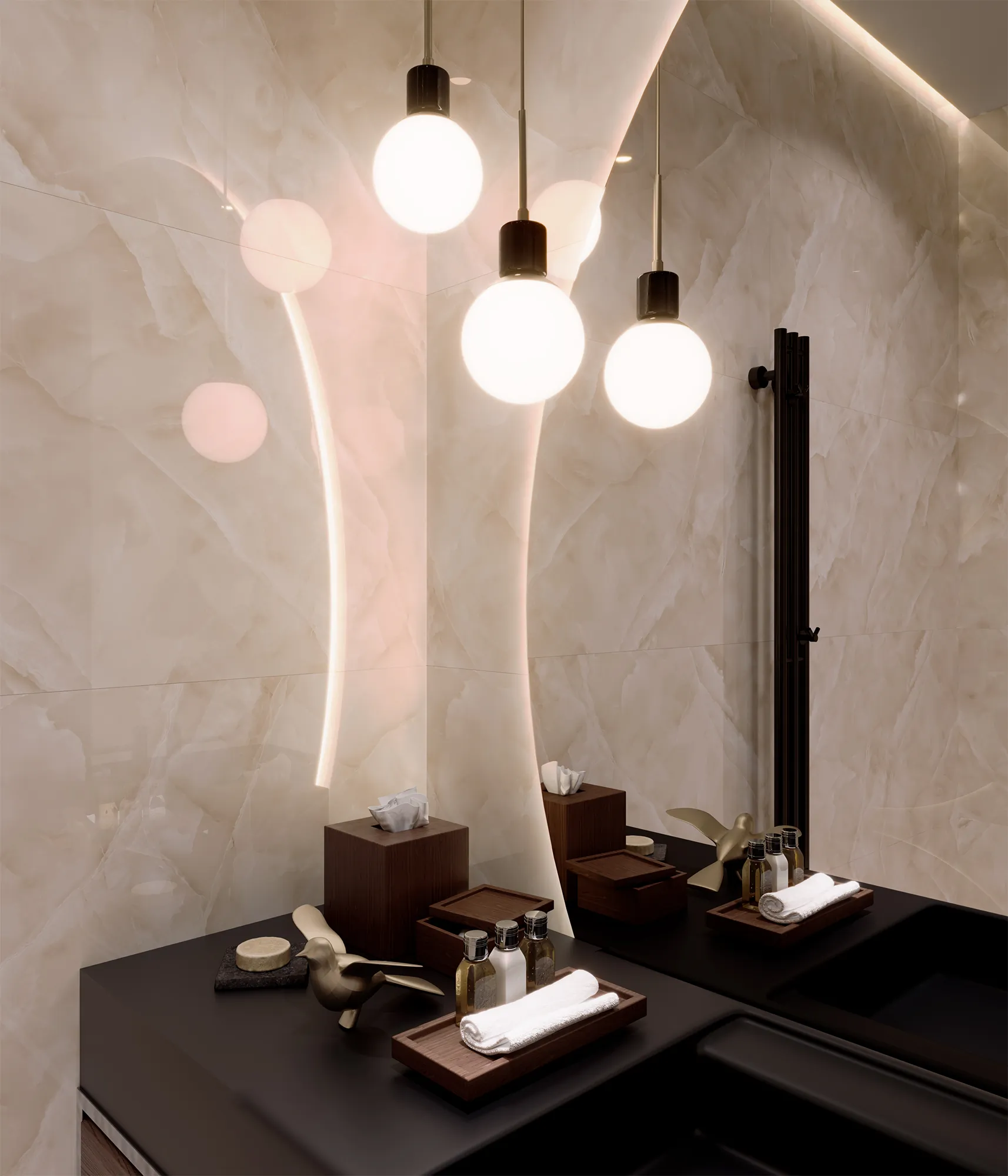 Керамогранит Аркадия Керамика FP1024-A Baikal Ivory Full Polished 60x120 бежевый