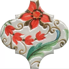 Декор Kerama Marazzi VT\A577\65000 Арабески Тоскана 1 глянцевый 6.5x6.5