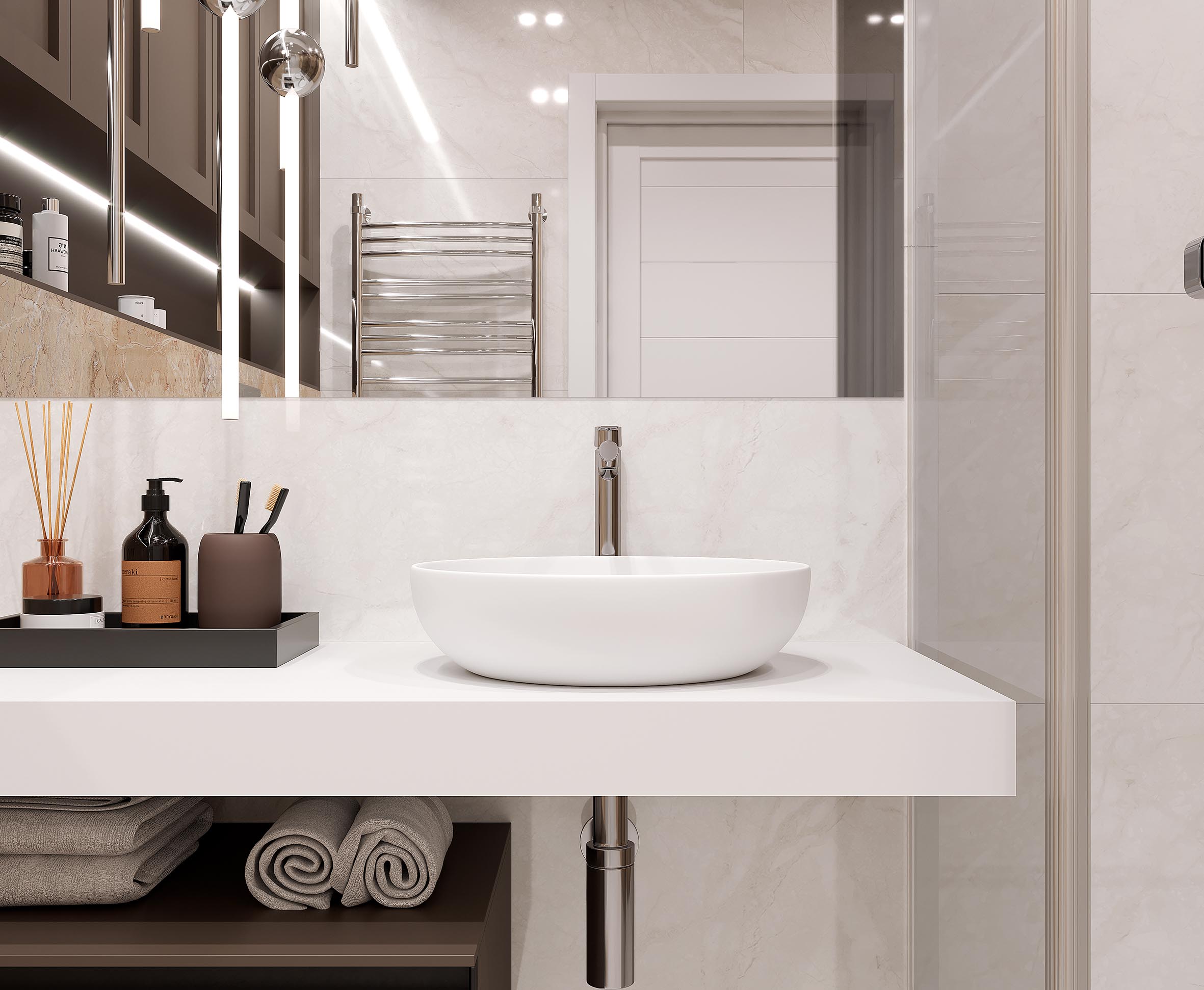 Керамогранит Laparet Antalya Bianco 60x60 матовый