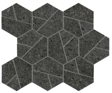 Мозаика Atlas Concorde Boost Stone Tarmac Mosaico Hex 25x28.5 A7C2