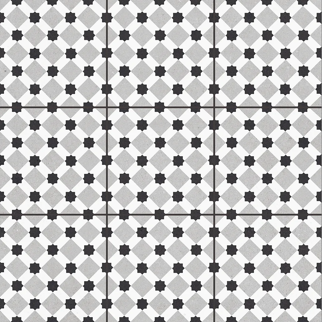 Керамогранит Старо Pre-Cut Rondo Grey Matt 60x60 разноцветный