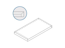 Ступень угловая левая Italon Room X2 Black X2 33x60