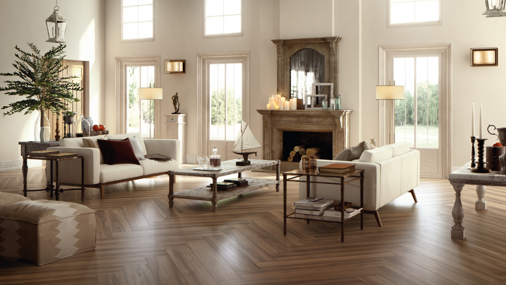 Керамогранит Italon Maison Honey 20x120