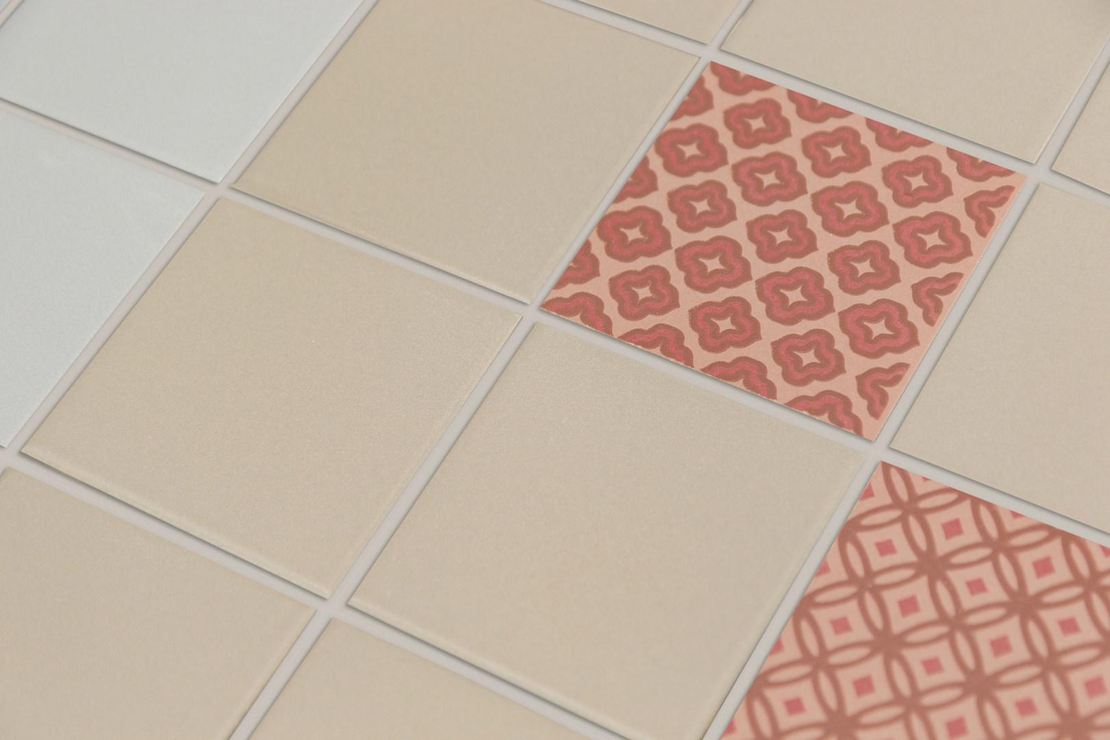 Керамогранит Kerama Marazzi Агуста белый натуральный из 36 частей 30.1x30.1 21058