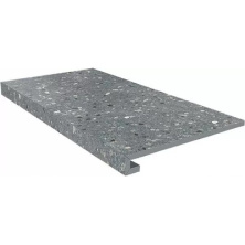 Ступень клееная SG632820R\GCF Терраццо серый темный 33х60