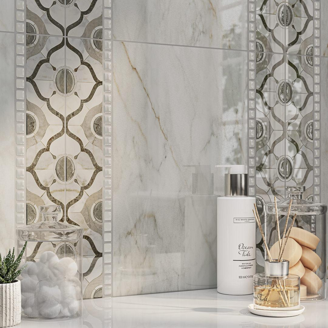 Плинтус Kerama Marazzi FMB032 Кантата белый глянцевый 15x25
