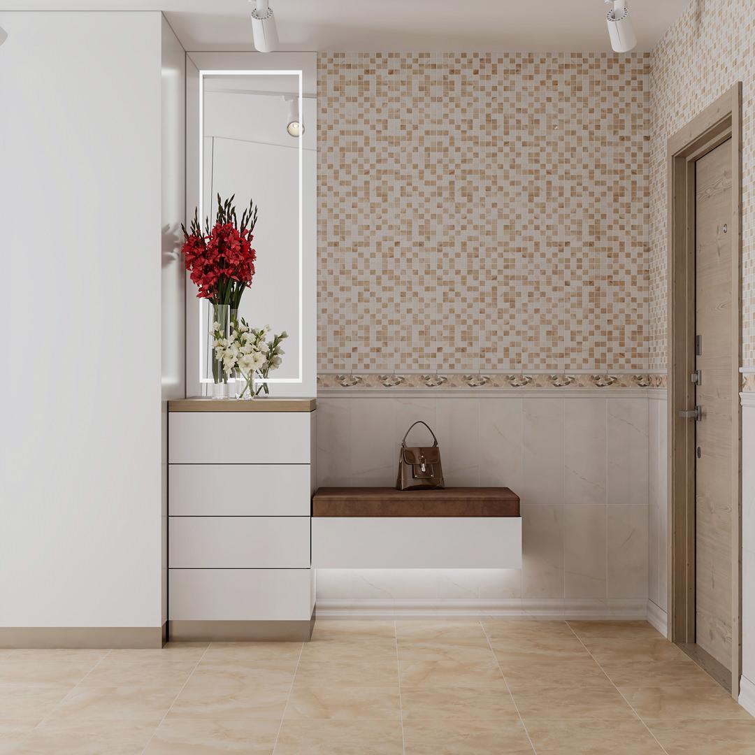 Декор Kerama Marazzi MM7221 Стеллине мозаичный 20x50