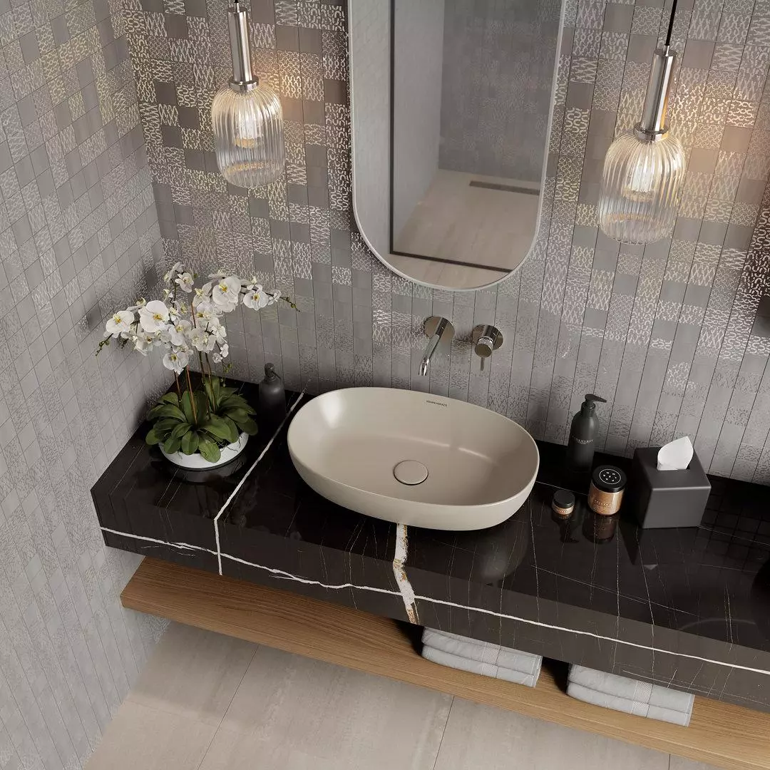 Керамическая плитка Kerama Marazzi 11236R Про Дабл бежевый матовый обрезной 30x60