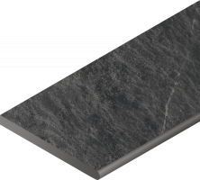 Бортик закругленный правый Italon Materia X2 Titanio 30x60