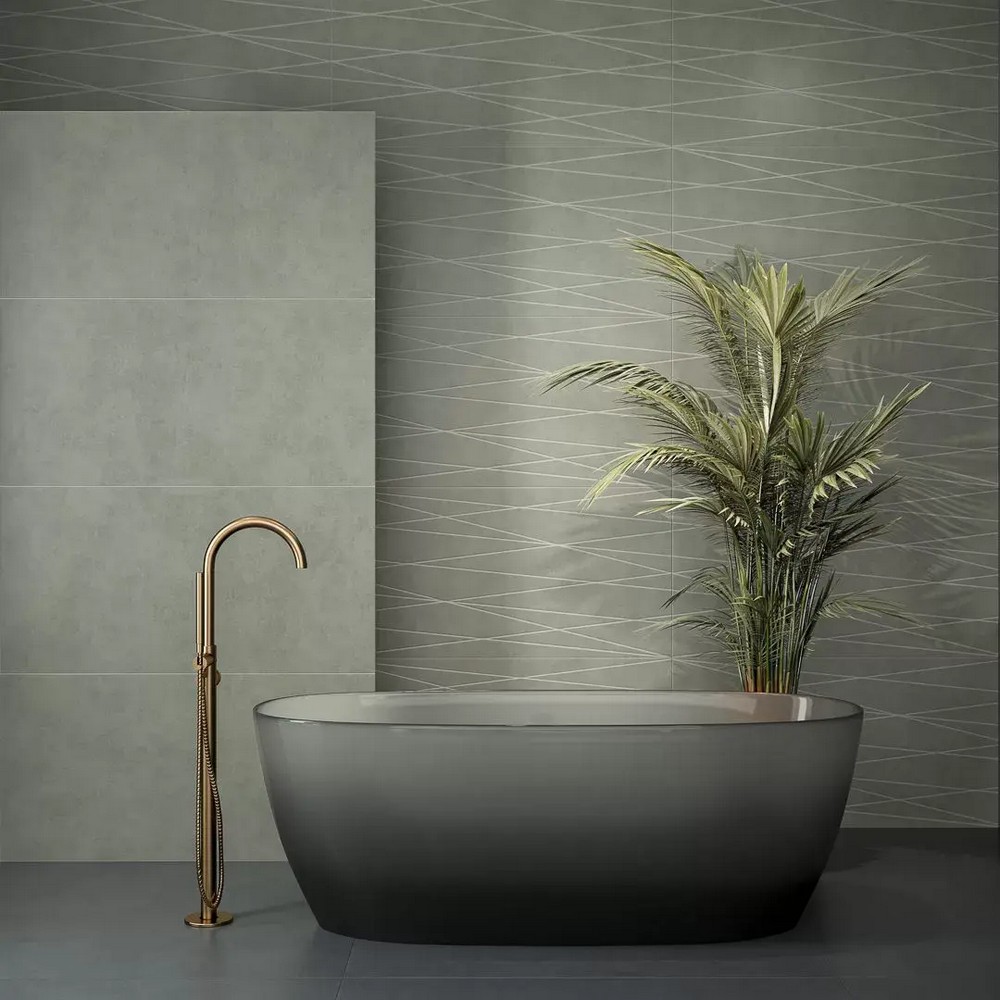 Керамическая плитка Kerama Marazzi KM6012B0211R Таделакт бежевый светлый матовый структура обрезной 60x119.5