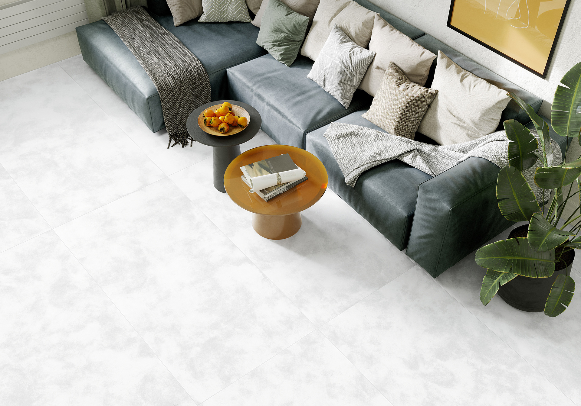 Керамогранит Alma Ceramica Соул GFU6060SUL00R белый 60x60