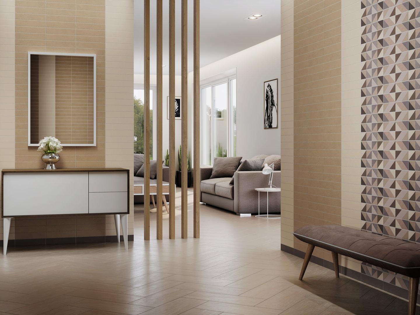 Керамическая плитка Kerama Marazzi 26303 Амстердам оранжевый матовая 6x28,5