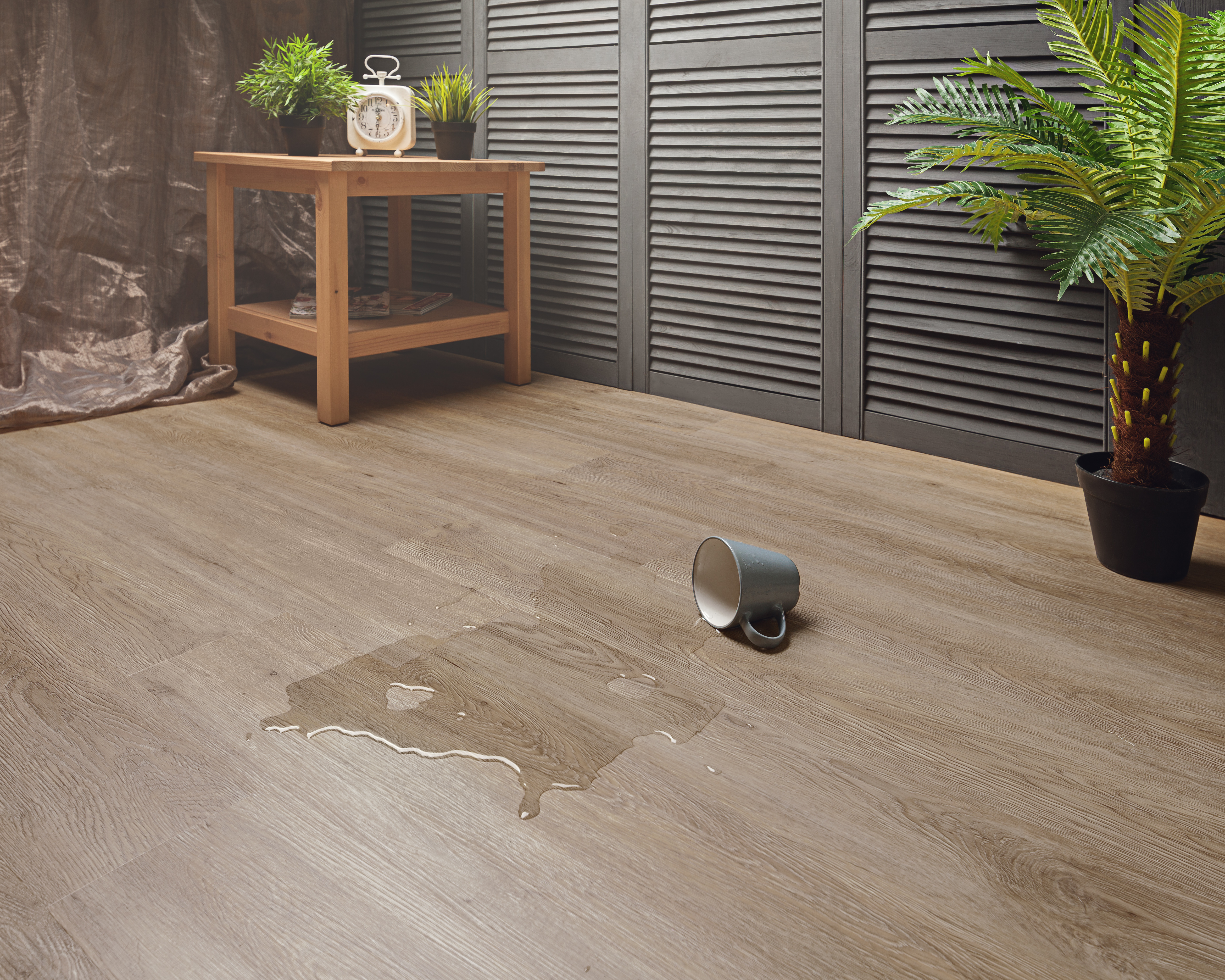 Кварцвиниловая плитка Aqua Floor Classic Glue AF5517 Glue 1219.2x177.8 Дуб Темный замковый кварц винил напольный