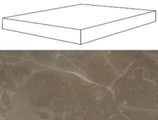 Ступень угловая правая Atlas Concorde Supernova Stone Grey Wax 33x120