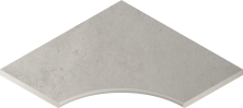 Бортик угловой закругленный Italon Millennium X2 Silver 60x60