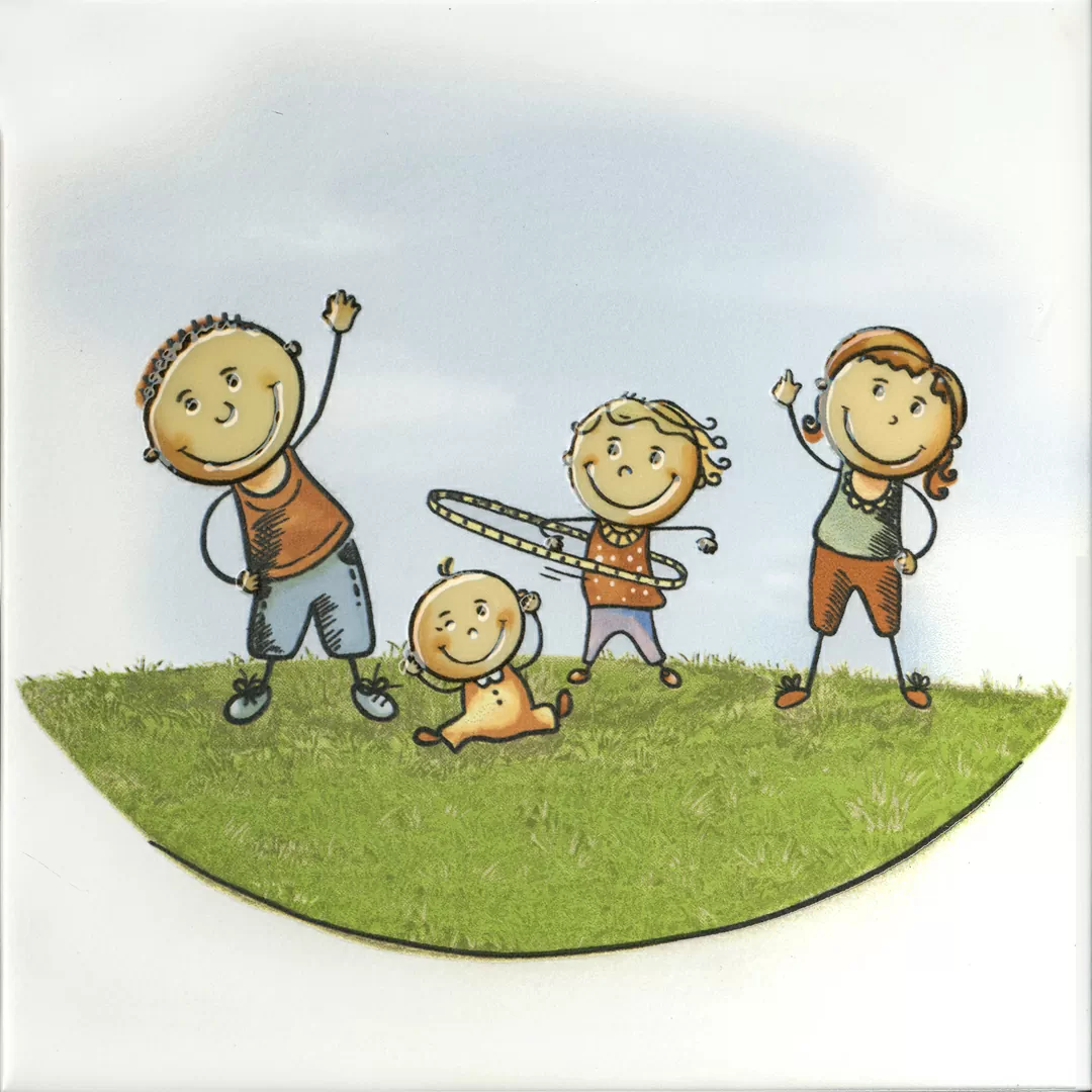 Декор Kerama Marazzi OS\A252\5009 Веселые старты Аэробика 20x20