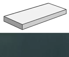 Ступень угловая правая Italon Surface Cristallo 33x120