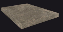 Ступень угловая правая ColiseumGres Cervinia Terra 33x45