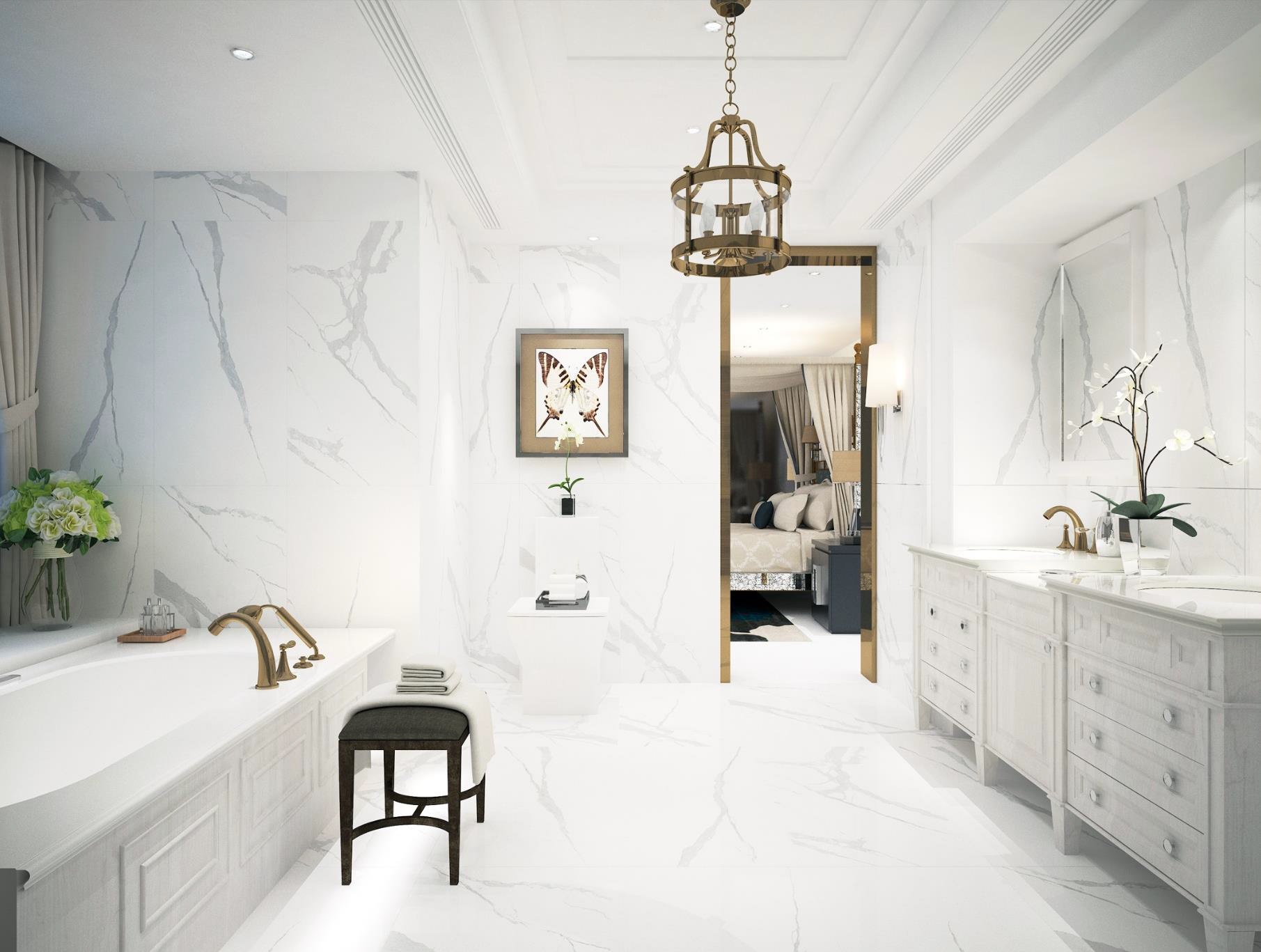 Керамогранит Novin Ceram Santa White N9BA0ST000A1LJ белый 60x60