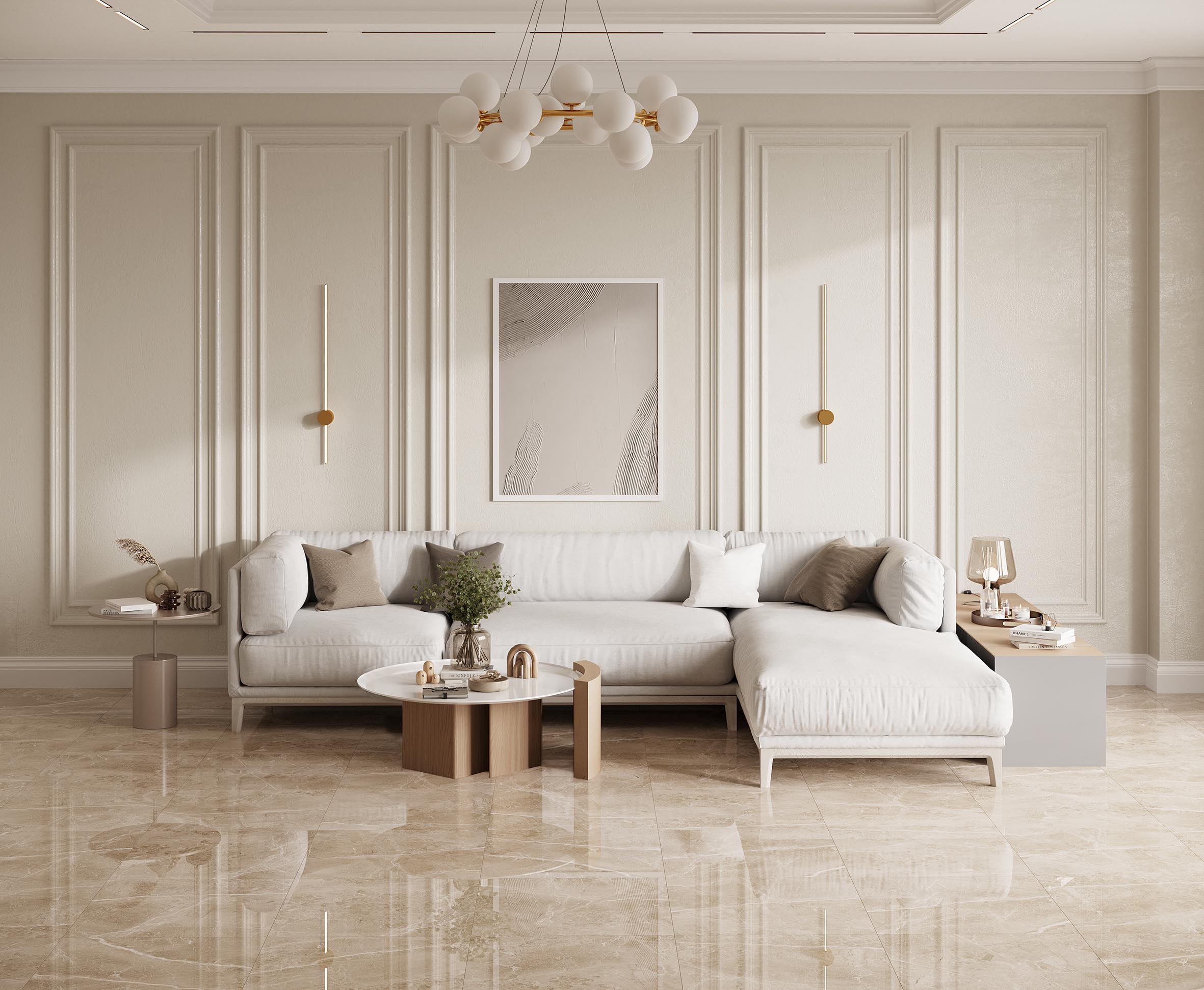 Керамогранит Laparet Obsidian Taupe 60x60 полированный