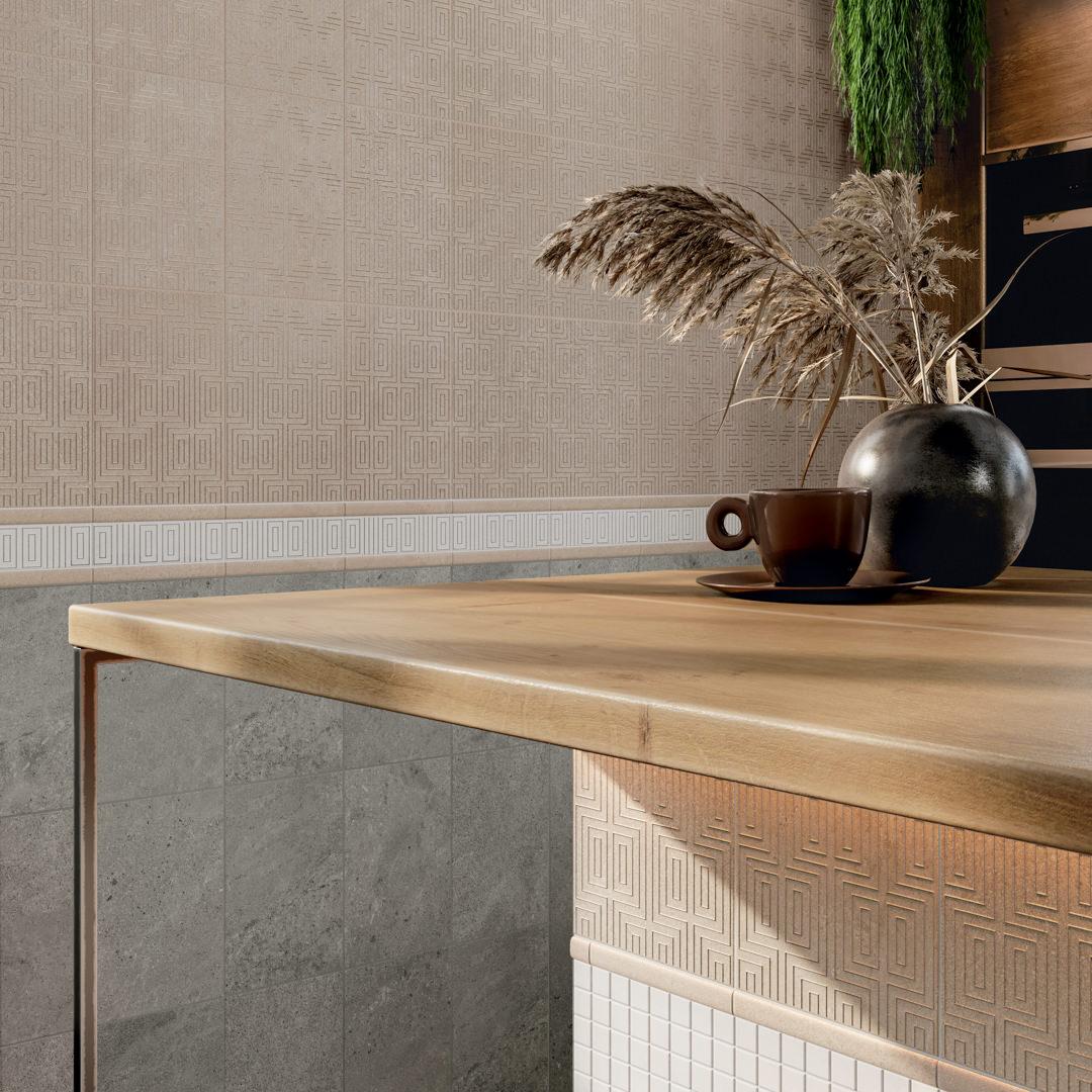 Мозаика Kerama Marazzi Матрикс мозаичный серый 20x30 MM8343